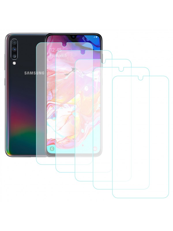 Notech Samsung Galaxy A70 Temperli Cam Ekran Koruyucu 5li Eko Paket…