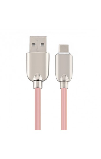 NoTech Type-C Non-Slip 2.4A Hızlı Şarj ve Data Kablosu Pembe… NoTech Type-C Non-Slip 2.4A Hızlı Şarj ve Data Kablosu Pembe…