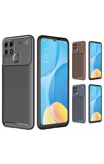 Oppo A15 / A15s Kılıf Focus Carbon Desen Silikon Kapak… Oppo A15 / A15s Kılıf Focus Carbon Desen Silikon Kapak…