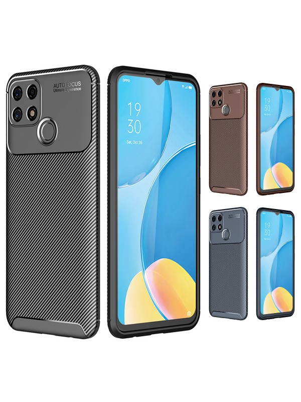 Oppo A15 / A15s Kılıf Focus Carbon Desen Silikon Kapak… Oppo A15 / A15s Kılıf Focus Carbon Desen Silikon Kapak…