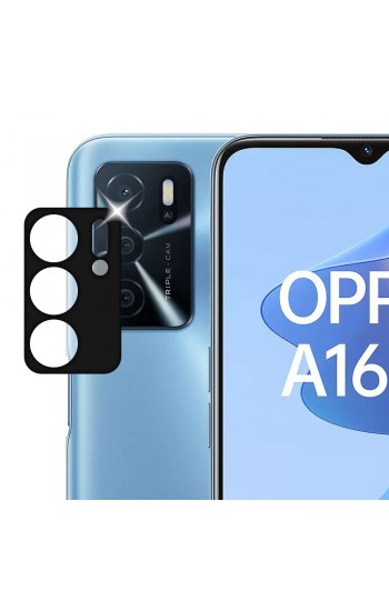 Oppo A16 Kamera Lens Koruyucu 3D Cam Siyah…