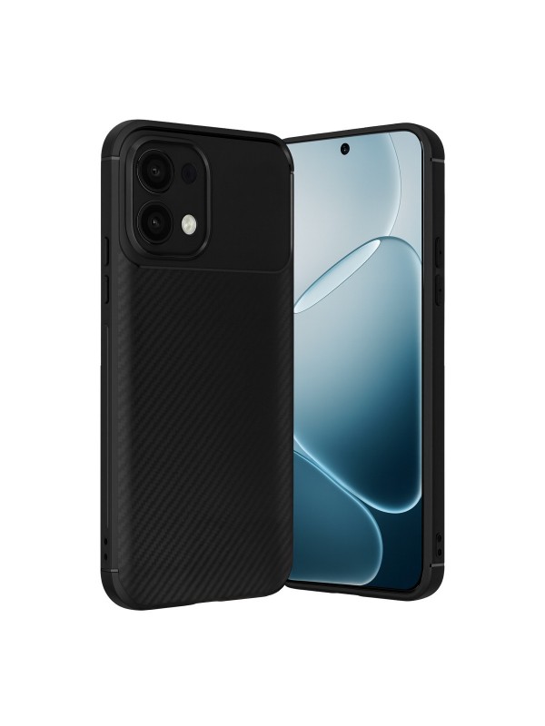 Oppo A6 Pro 4G Kılıf Focus Carbon Desen Silikon Kapak&hellip;