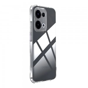 Oppo A6 Pro 4G Kılıf Kamera Korumalı Silikon Şeffaf Arka Kapak