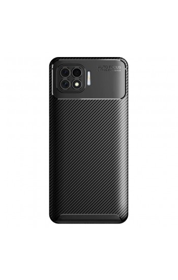 Oppo A73 Kılıf Focus Carbon Desen Silikon Arka Kapak&hellip;
