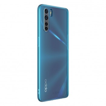 Oppo A91 Kılıf FitCase Toz Koruma Tıpalı Şeffaf Arka Kapak