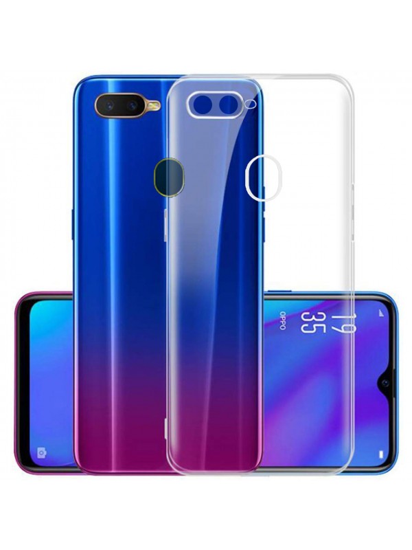 Oppo AX7 / Oppo A12 / Oppo A5s Kılıf FitCase Toz Koruma Tıpalı Arka Ka…