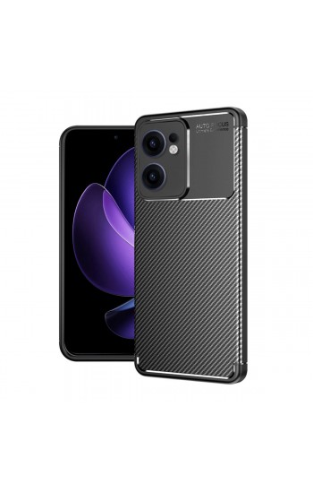 Oppo Reno 13F Kılıf Focus Carbon Desen Silikon Kapak&hellip;