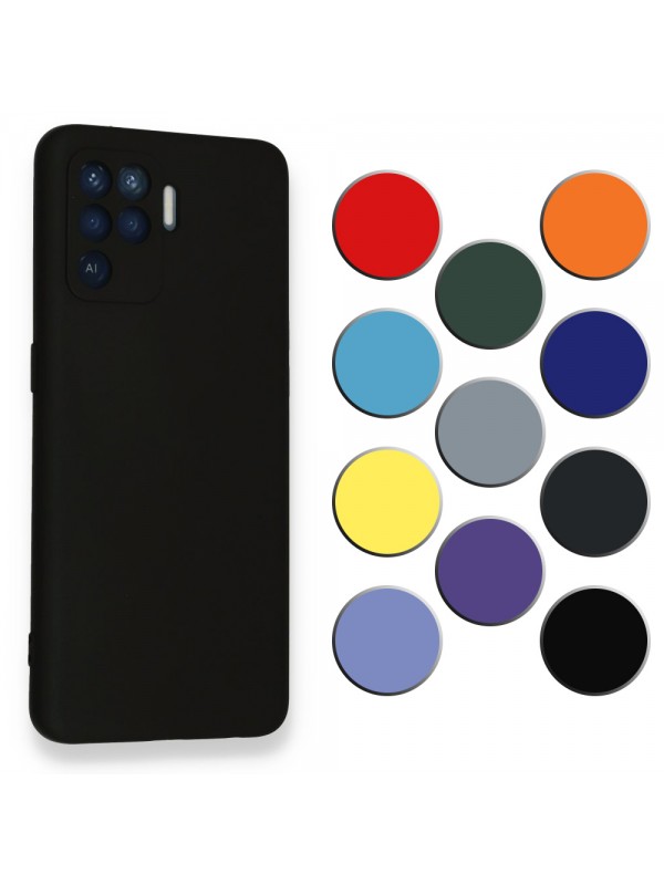 Oppo Reno 5 Lite Kılıf Kamera Korumalı Lansman Silikon Kapak&hellip;