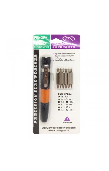 Pengfa 8809D Hassas 12in1 Tornavida Seti (7 Parça Set)