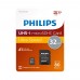 Philips 32GB Micro SDHC Class10 UHS-I U1 Adaptörlü Hafıza Kartı