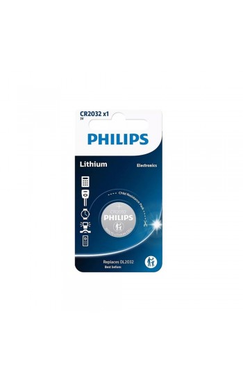 Philips CR2032 X1 Lithium Battery 3V Düğme Pil Tekli…