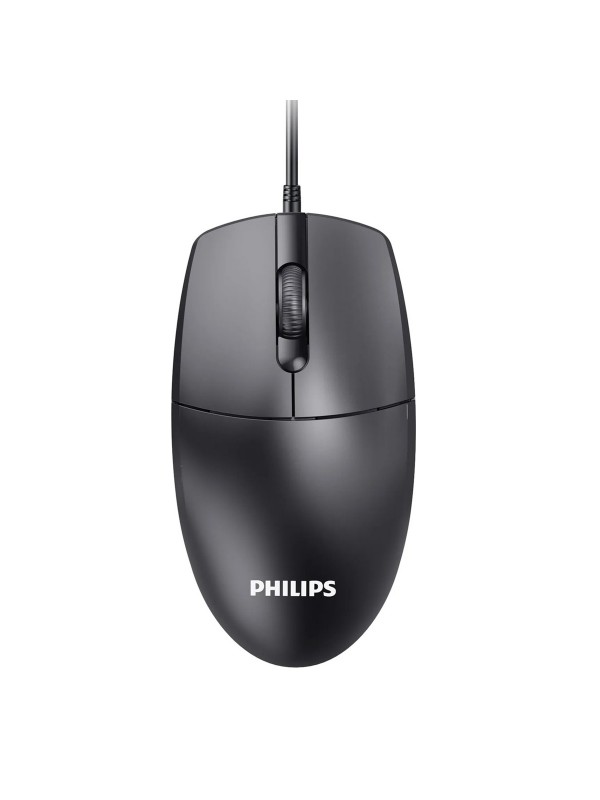 Philips SPK7247B 1200DPI Sessiz Optik Kablolu Mouse - Siyah&hellip;