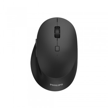 Philips SPK7607B Dual Mod 2.4 GHz + 2 Kanallı Bluetooth 3200DPI Ergonomik Sessiz Optik Kablosuz Mouse - Siyah