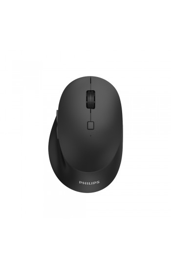 Philips SPK7607B Dual Mod 2.4 GHz + 2 Kanallı Bluetooth 3200DPI Ergonomik Sessiz Optik Kablosuz Mouse - Siyah Philips SPK7607B Dual Mod 2.4 GHz + 2 Kanallı Bluetooth 3200DPI Ergonomik Sessiz Optik Kablosuz Mouse - Siyah