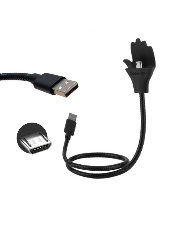 Powermaster 1626 Micro USB-USB Girişli Akrobatik Telefon Tutucu