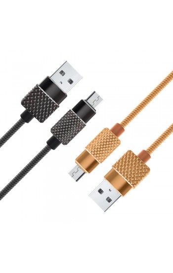 Powermaster 2372 Micro USB Metal Şarj ve Data Kablosu 1mt 3A…