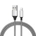 Powermaster 3800 Lightning Metal Şarj ve Data Kablosu 1mt 2.1A Powermaster 3800 Lightning Metal Şarj ve Data Kablosu 1mt 2.1A