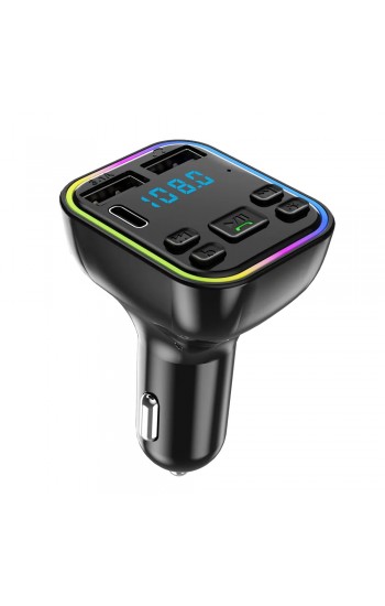 PSL G38 RGB Ledli 2 USB Çıkışlı Led Ekranlı FM Transmitter PSL G38 RGB Ledli 2 USB Çıkışlı Led Ekranlı FM Transmitter