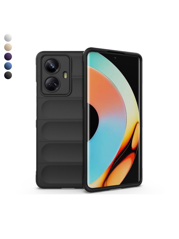 Realme 10 Pro Plus 5G Kılıf Optimum Lens Çerçeveli Silikon Ka…