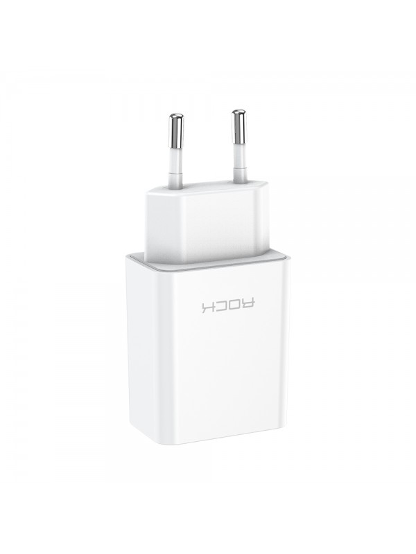 Rock T12 Pro Type-C Çıkışlı Şarj Adaptörü PD 20W Seyahat Şarj Cihazı Rock T12 Pro Type-C Çıkışlı Şarj Adaptörü PD 20W Seyahat Şarj Cihazı