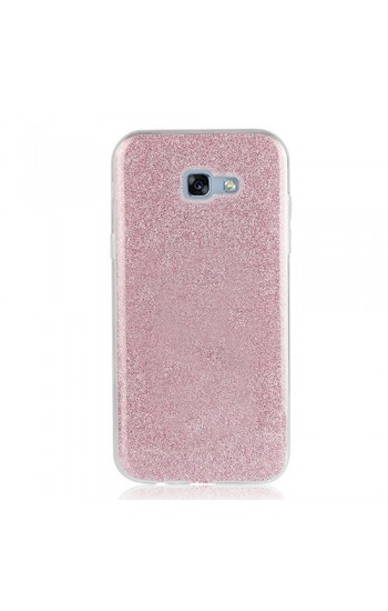 Samsung A5 2017 (A520) 3in1 Simli Silikon Arka Kapak Pembe… Samsung A5 2017 (A520) 3in1 Simli Silikon Arka Kapak Pembe…