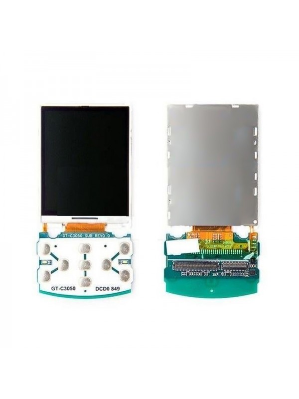 Samsung C3050 C3053 Ekran LCD Panel Bordlu Org…