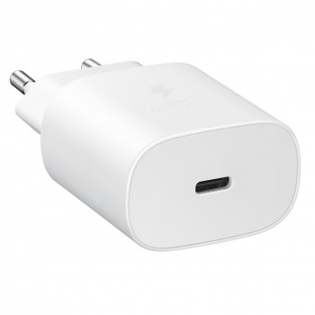 Samsung TA800N 25W Type-C Port PD Hızlı Şarj Adaptörü - Beyaz EP-TA800N Samsung TA800N 25W Type-C Port PD Hızlı Şarj Adaptörü - Beyaz EP-TA800N