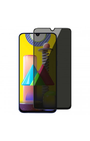 Samsung Galaxy A01 Hayalet Privacy Gizli Cam Ekran Koruyucu Siyah…