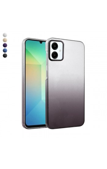 Samsung Galaxy A06 Kılıf Glossy Seri Simli Sert Kapak