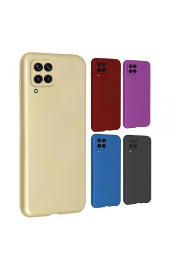 Samsung Galaxy A12 (A125) Kılıf FitCase PremiumS Silikon Arka Kapak