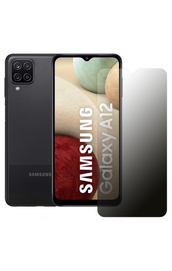 Samsung Galaxy A12 Hayalet Privacy FlexiGlass MAT Nano Ekran Koruyucu