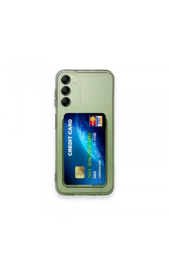 Samsung Galaxy A15 Kılıf Cardy Şeffaf Kartlık Cepli Kapak…