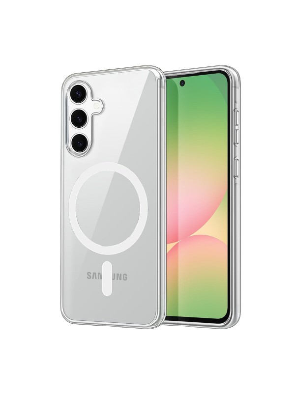 Samsung Galaxy A16 Kılıf Combo Seri Magsafe Sert Şeffaf Kapak Samsung Galaxy A16 Kılıf Combo Seri Magsafe Sert Şeffaf Kapak