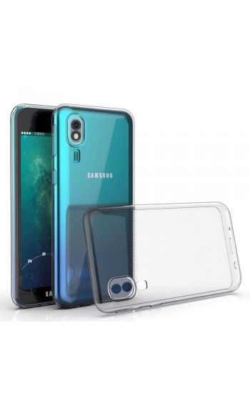 Samsung Galaxy A2 Core (A260) Kılıf FitCase Toz Koruma Tıpalı Şeffaf …