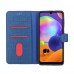 Samsung Galaxy A20s (A207) Kılıf FitCase Fabric Kapaklı Cüzdanlı