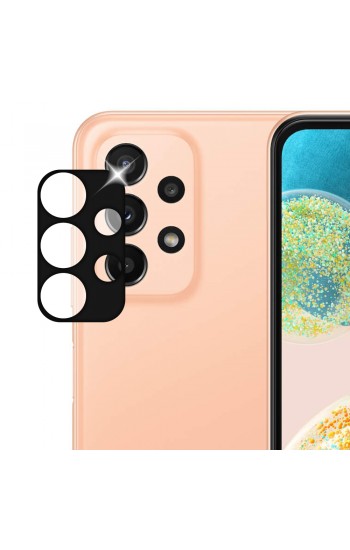 Samsung Galaxy A23 Kamera Lens Koruyucu 3D Cam Siyah