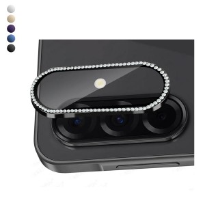 Samsung Galaxy A26 / A36 / A56 Taşlı Metal Kamera Lens Koruyucu Set