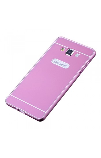 Samsung Galaxy A3 0,7 mm Metal Bumper Arka Koruma Kapaklı Pembe… Samsung Galaxy A3 0,7 mm Metal Bumper Arka Koruma Kapaklı Pembe…