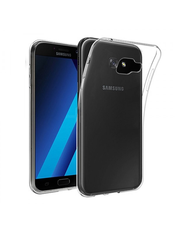 Samsung Galaxy A3 2017 (A320) Kılıf Soft Silikon Şeffaf Arka K…