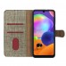 Samsung Galaxy A30 (A305) Kılıf FitCase Fabric Kapaklı Cüzdanlı