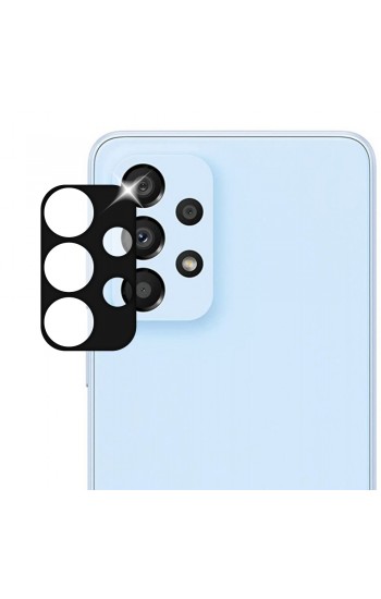 Samsung Galaxy A33 5G Kamera Lens Koruyucu 3D Cam Siyah&hellip;