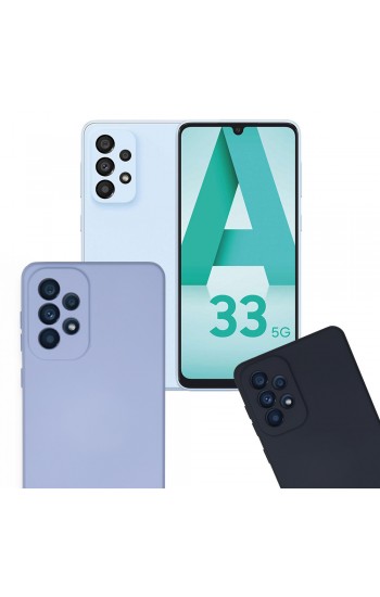 Samsung Galaxy A33 5G Kılıf Kamera Korumalı Lansman Silikon Kapak