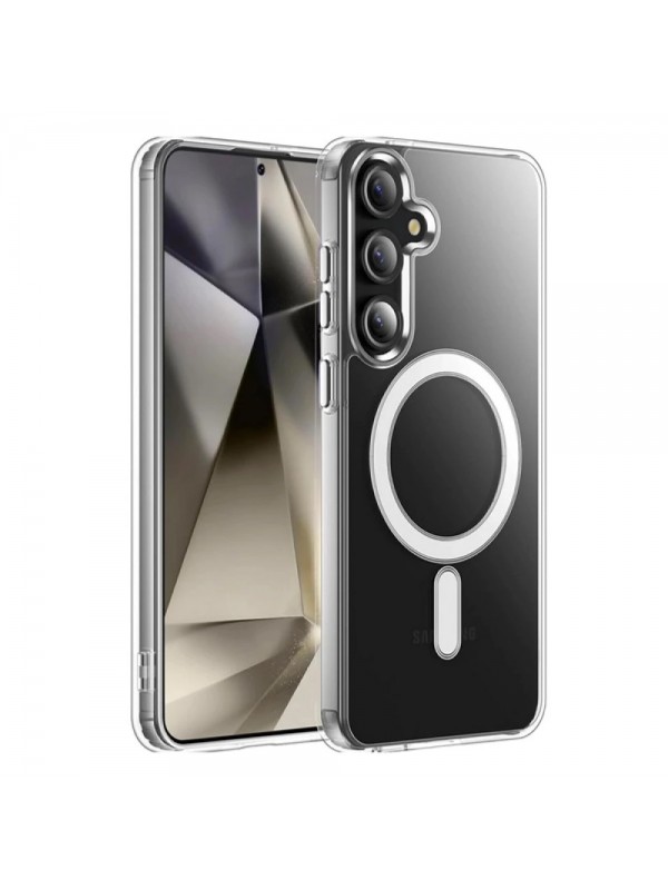 Samsung Galaxy A36 Kılıf Magsafe Özellikli Şeffaf Silikon Kapak…