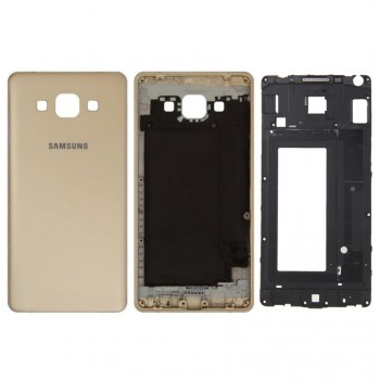 Samsung Galaxy A5 A500 Kasa Kapak - Gold Samsung Galaxy A5 A500 Kasa Kapak - Gold