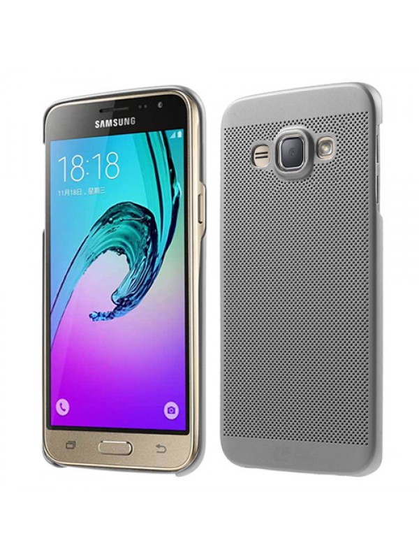 Samsung Galaxy A7 (A700) Loopee Point Sert Arka Kapak Gri