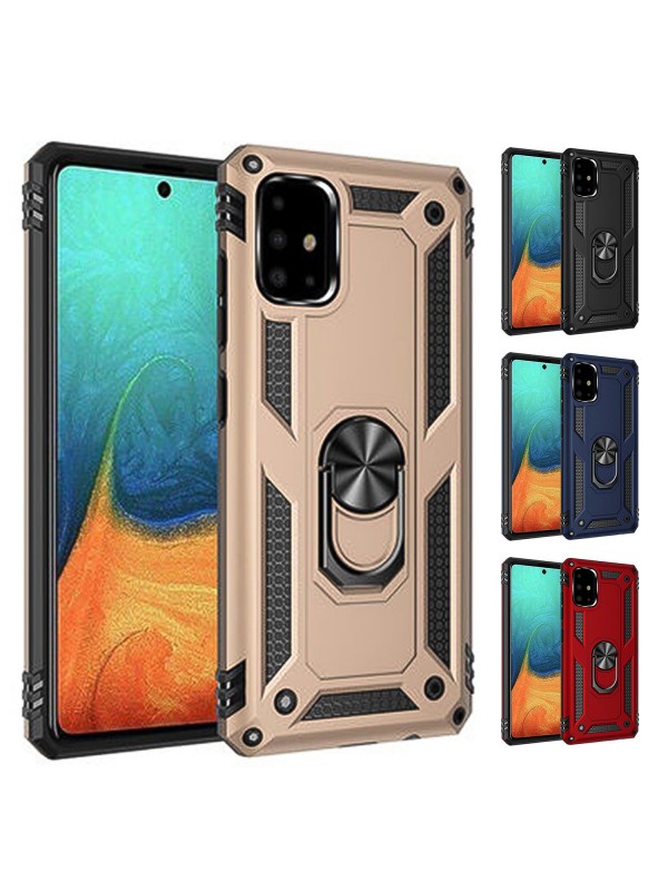 Samsung Galaxy A71 (A715) Kılıf Panzer Ring Tam Koruma Arka Kapak… Samsung Galaxy A71 (A715) Kılıf Panzer Ring Tam Koruma Arka Kapak…