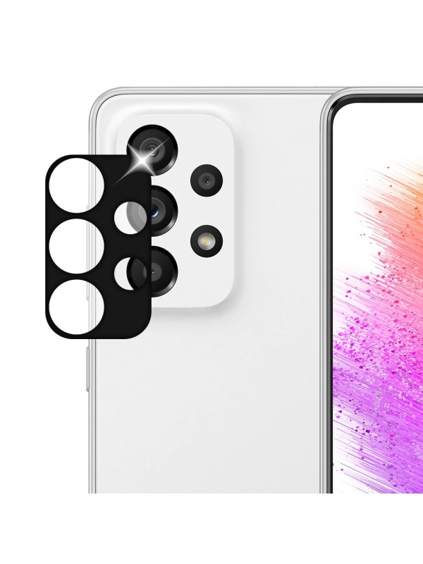 Samsung Galaxy A73 5G Kamera Lens Koruyucu 3D Cam Siyah… Samsung Galaxy A73 5G Kamera Lens Koruyucu 3D Cam Siyah…