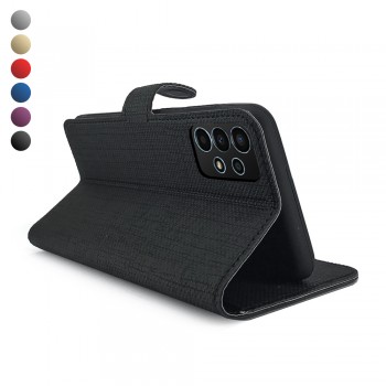 Samsung Galaxy A73 5G Kılıf FitCase Fabric Kapaklı Cüzdanlı Samsung Galaxy A73 5G Kılıf FitCase Fabric Kapaklı Cüzdanlı