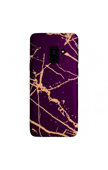 Samsung Galaxy A8 Plus (A730) Fırça Desen Silikon Arka Kapak Mor… Samsung Galaxy A8 Plus (A730) Fırça Desen Silikon Arka Kapak Mor…