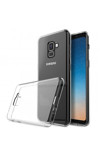 Samsung Galaxy A8 Plus (A730) Kılıf Soft Silikon Şeffaf Arka Kapak…